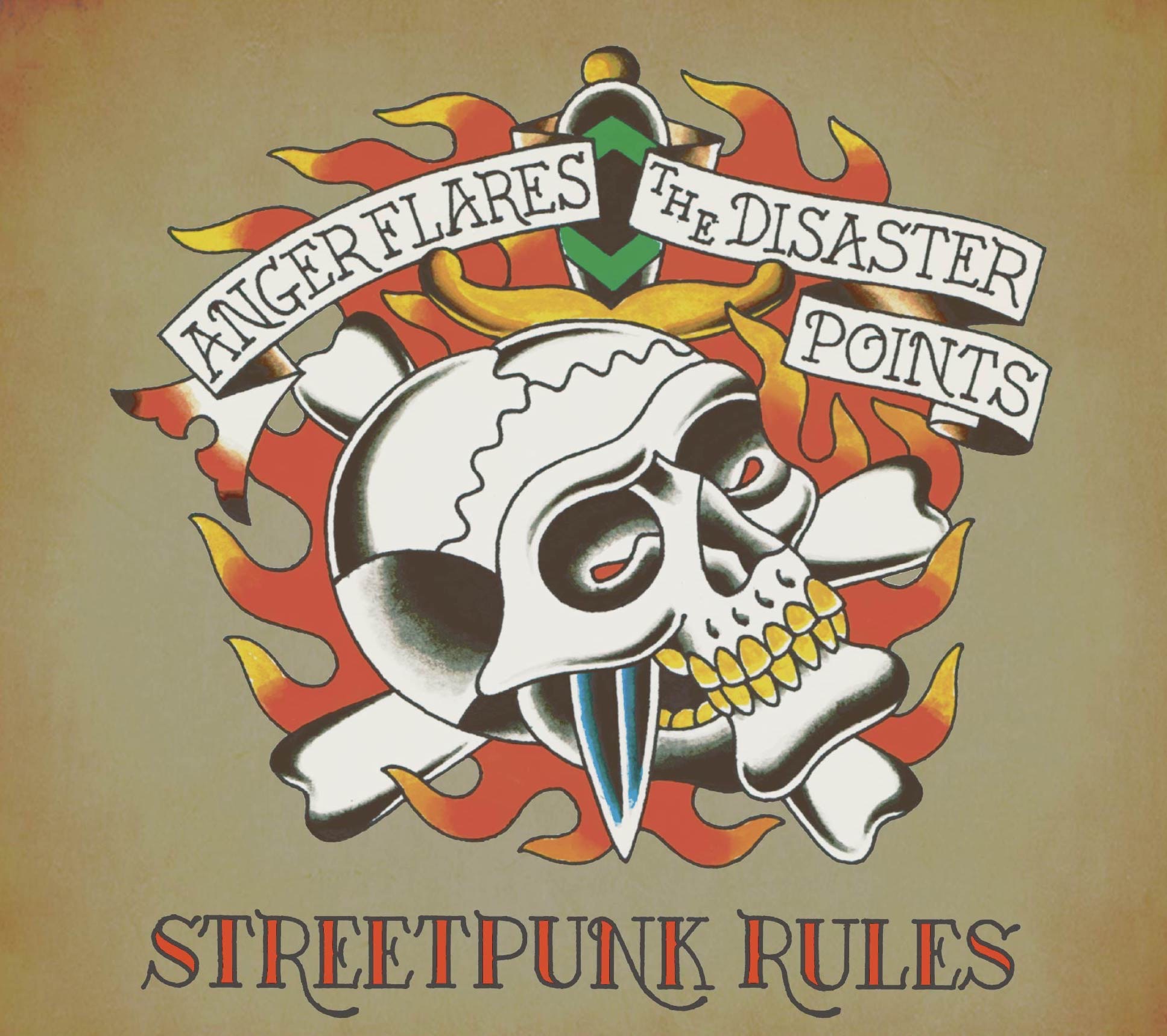 THE DISASTER POINTS & ANGER FLARES / STREETPUNK RULES