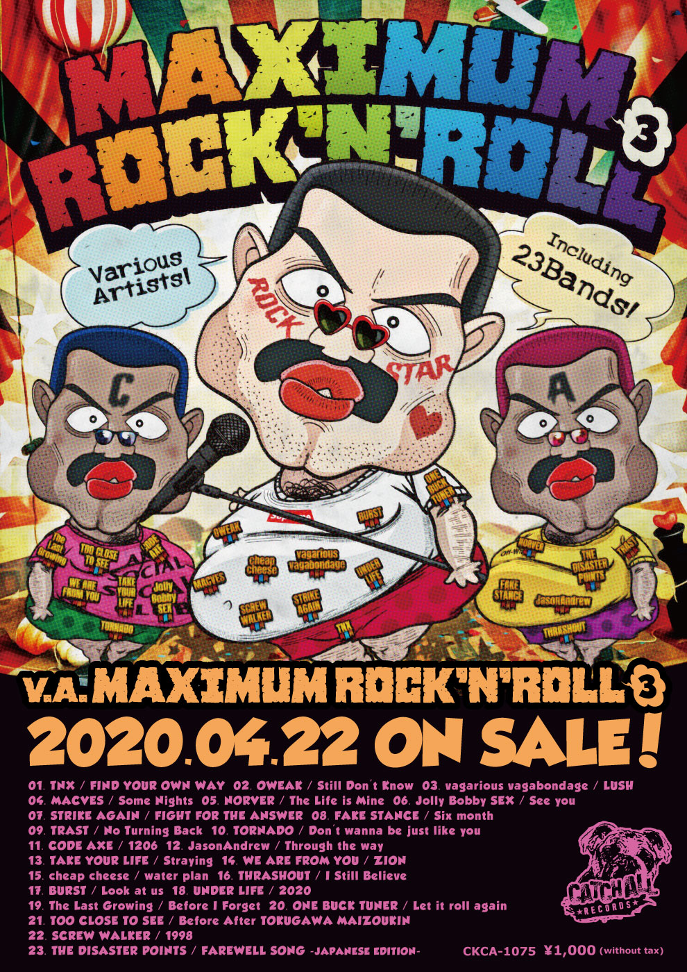 V.A. / MAXIMUM ROCK’N’ROLL 3 発売決定
